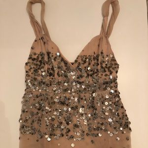 Zara sparkled tank top!